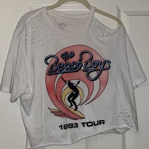 Beach boys distressed tee